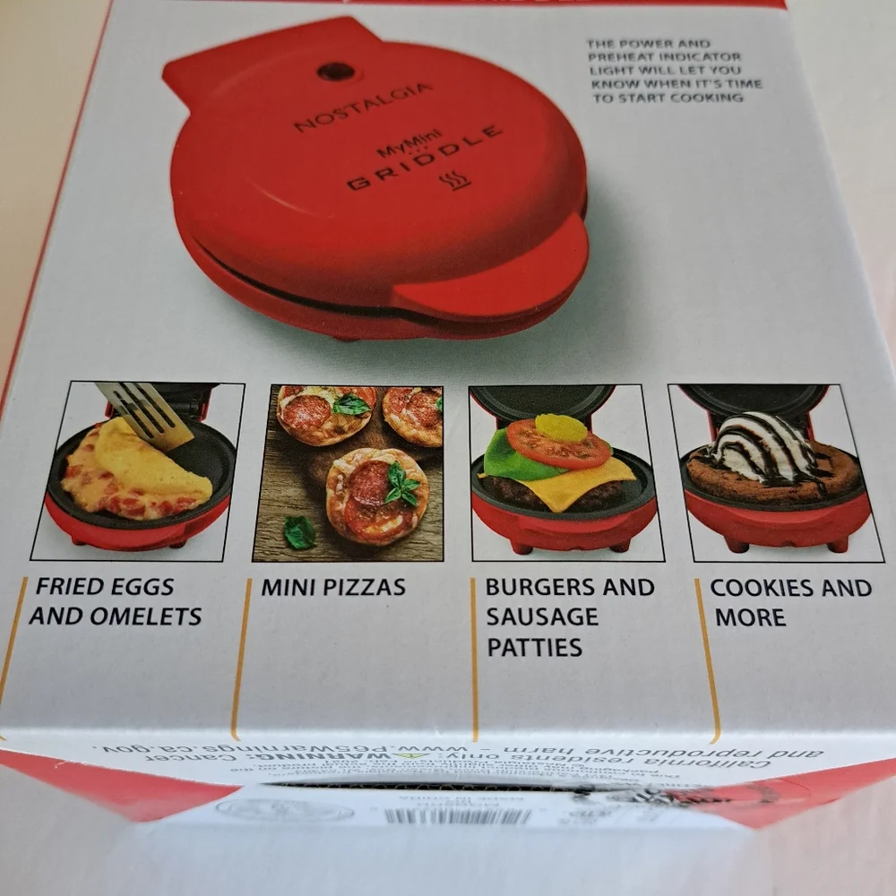 Nostalgic My Mini Griddle NWT